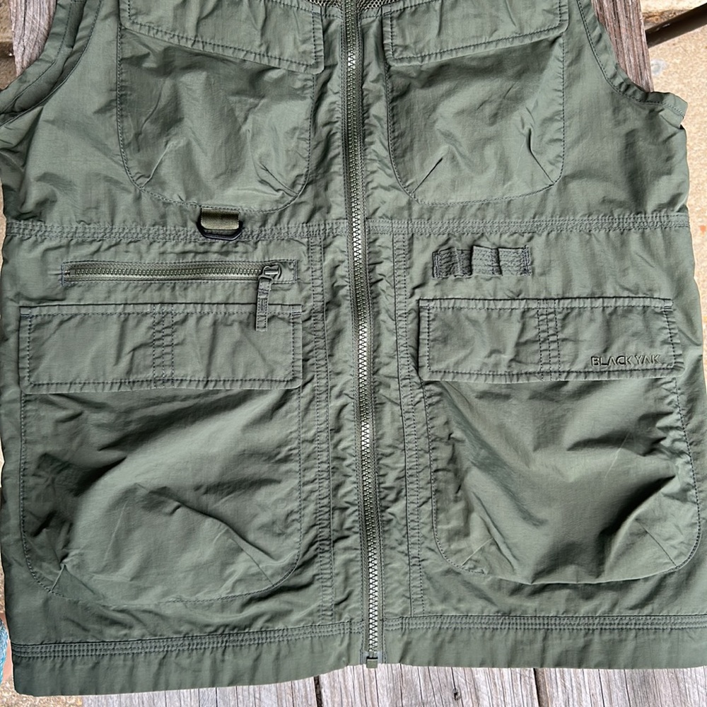 Vest stylish functional multi purpose utility pockets velcro mesh high quality - Picture 5 of 14